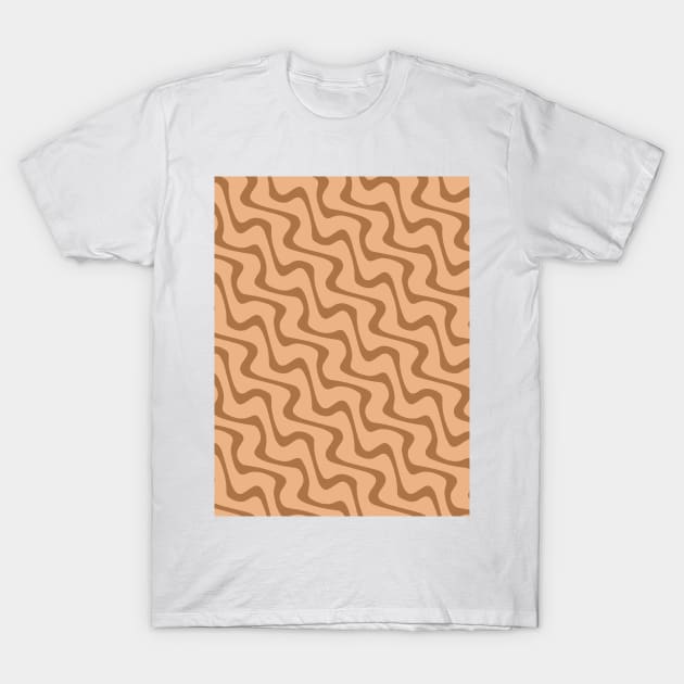 Melon Zig Zag T-Shirt by PSCSCo